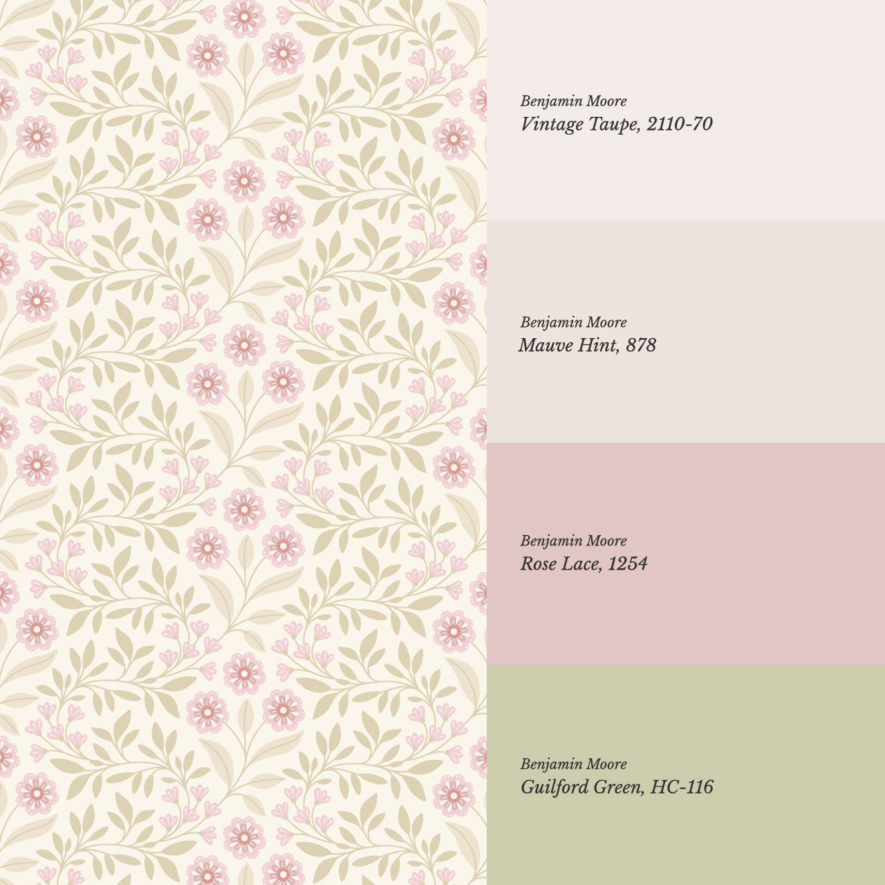 Selina Pastel Reverie Pink Wallpaper