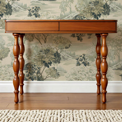 Skylar Antique Tapestry Faded Sage Wallpaper