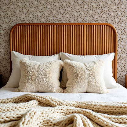 Skylar Blooming Vines Earth Wallpaper