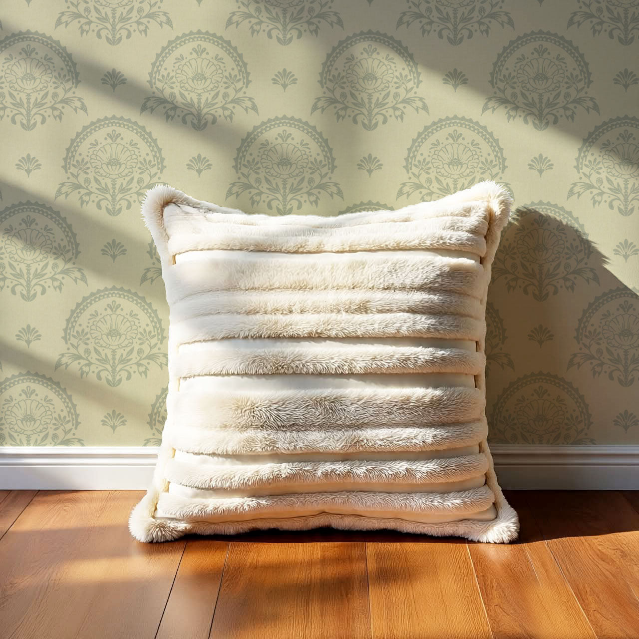 Solana Blooms Olive Wallpaper