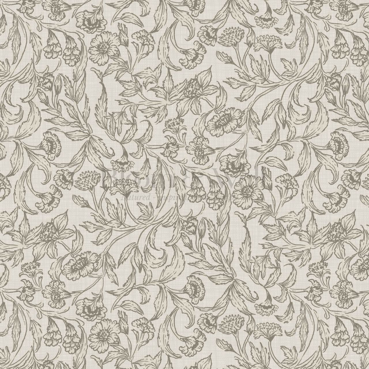 Solange Floral Vines Wallpaper