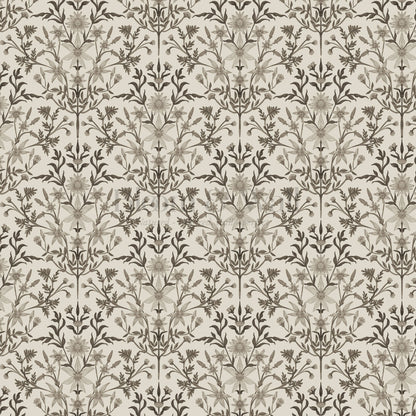 Rochelle Antique Floral Neutral Sand Wallpaper