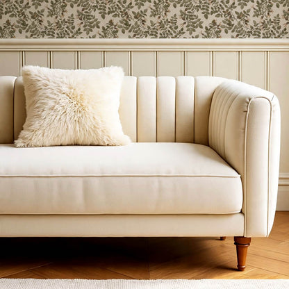 Sonia Wild Rose Trail Linen Bone Sage Earth Wallpaper