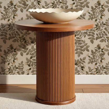 Sonia Wild Rose Trail Taupe Stone Dry Moss Wallpaper