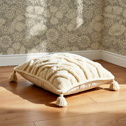 Soovi Wildflowers Stone Straw Wallpaper