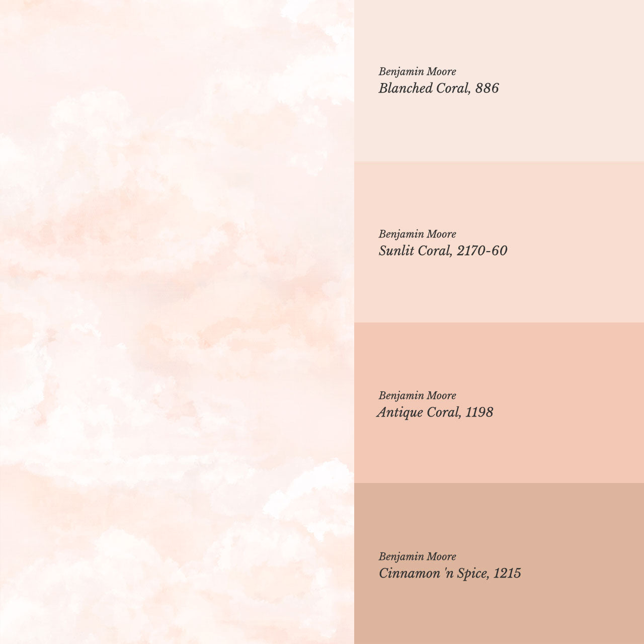 Sophia Dreamy Pink Clouds Wallpaper
