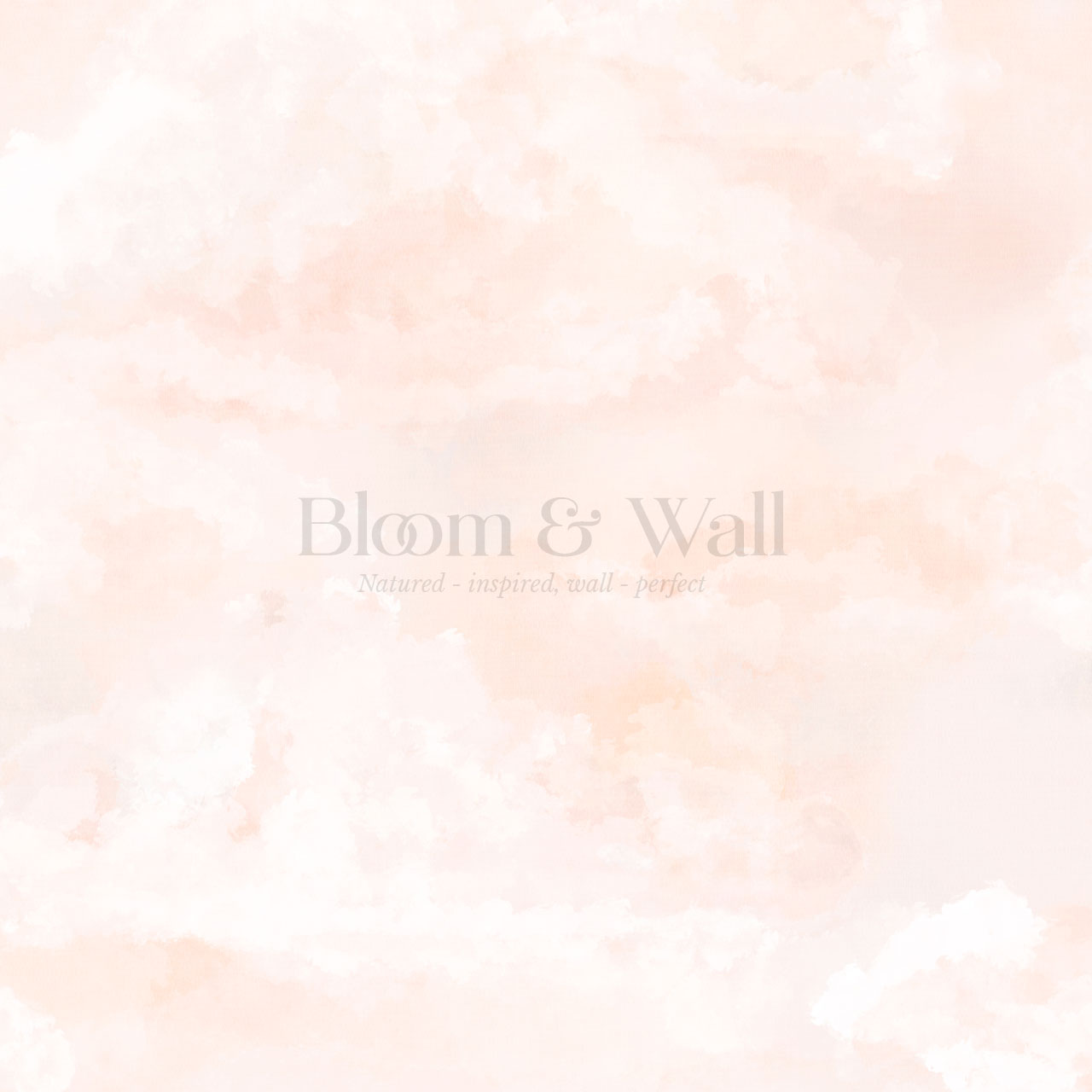 Sophia Dreamy Pink Clouds Wallpaper