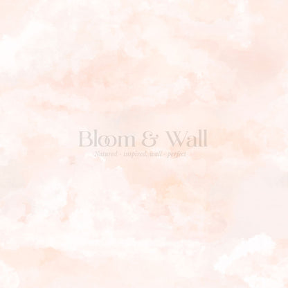 Sophia Dreamy Pink Clouds Wallpaper