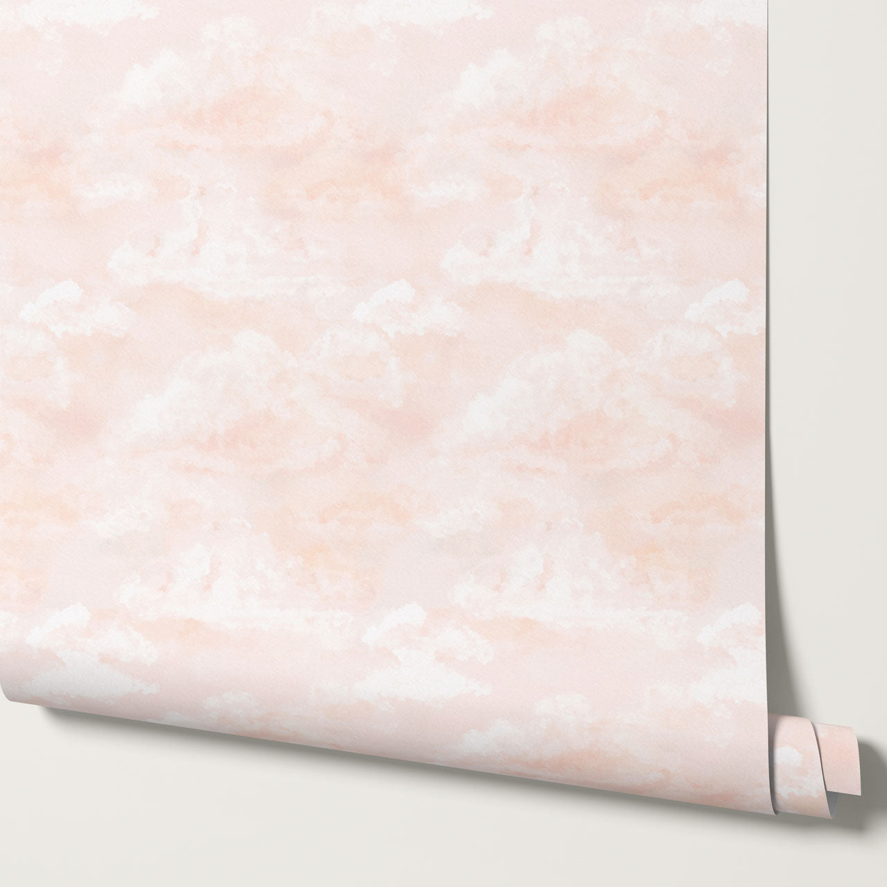 Sophia Dreamy Pink Clouds Wallpaper
