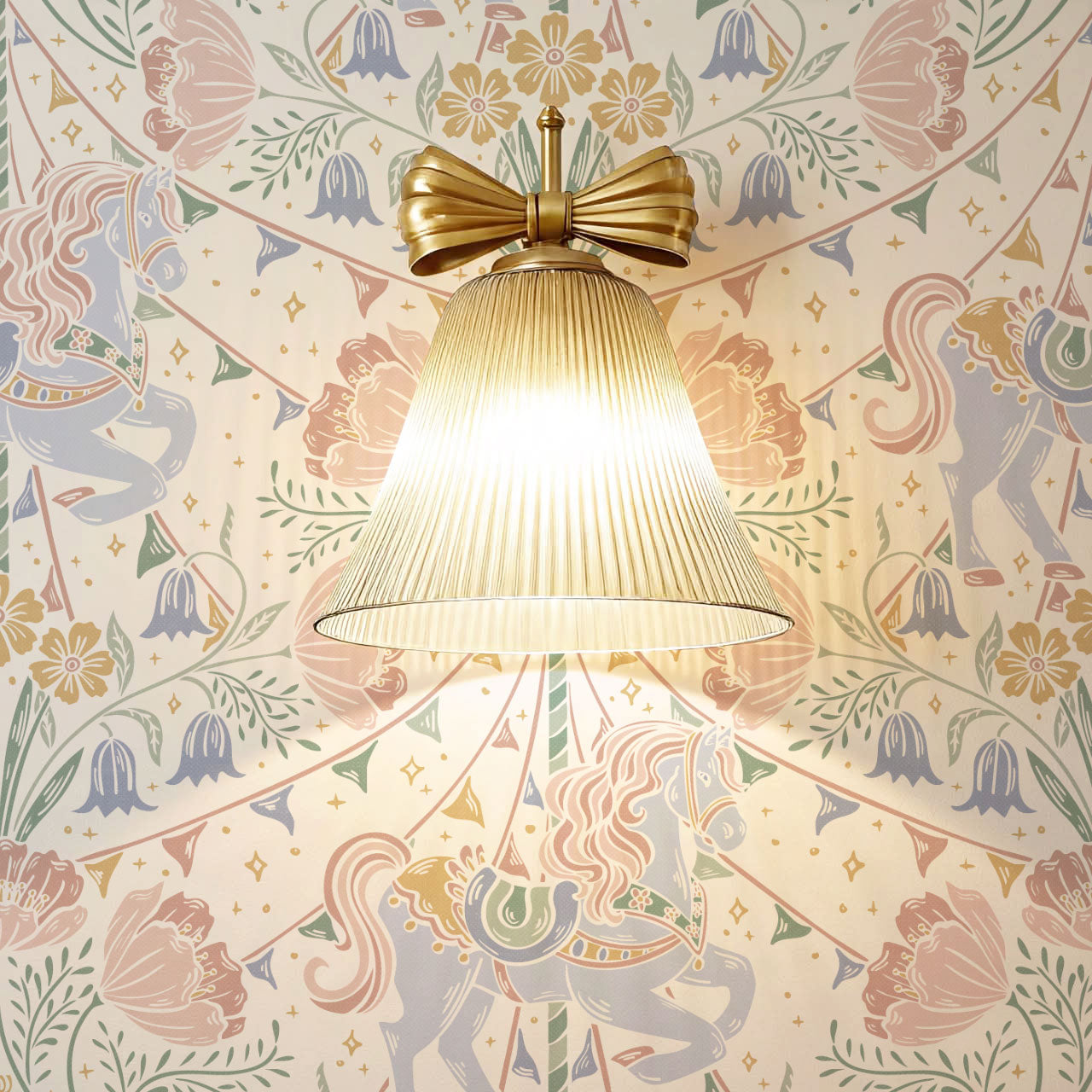 Stella Garden Carnival Floral Pastel Wallpaper
