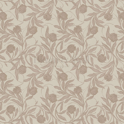 Stoneleigh Blooming Vines Dusty Pink Wallpaper