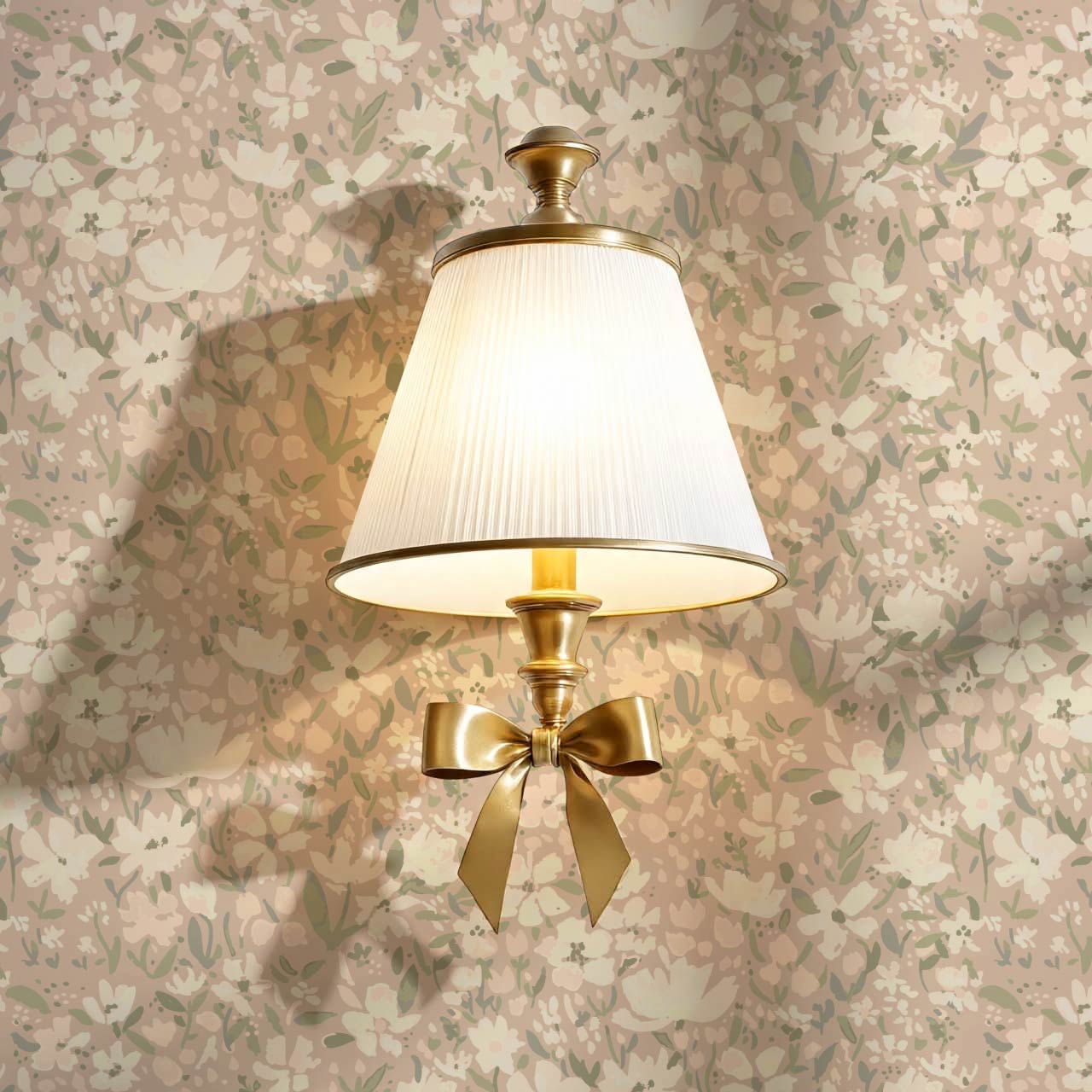 Tatum Blooming Field Cream Sage Wallpaper