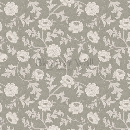 Susana Twining Garden Dry Sage Bone Wallpaper