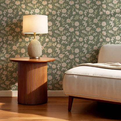 Susana Twining Garden Forest Beige Wallpaper