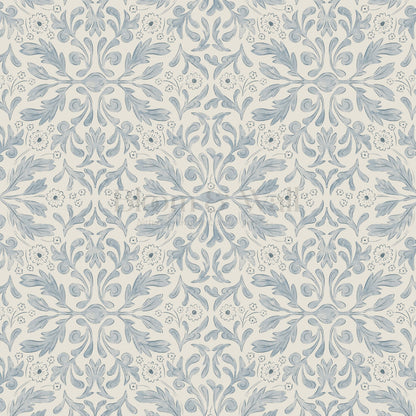 Suzette Botanicals Misty Blue Wallpaper