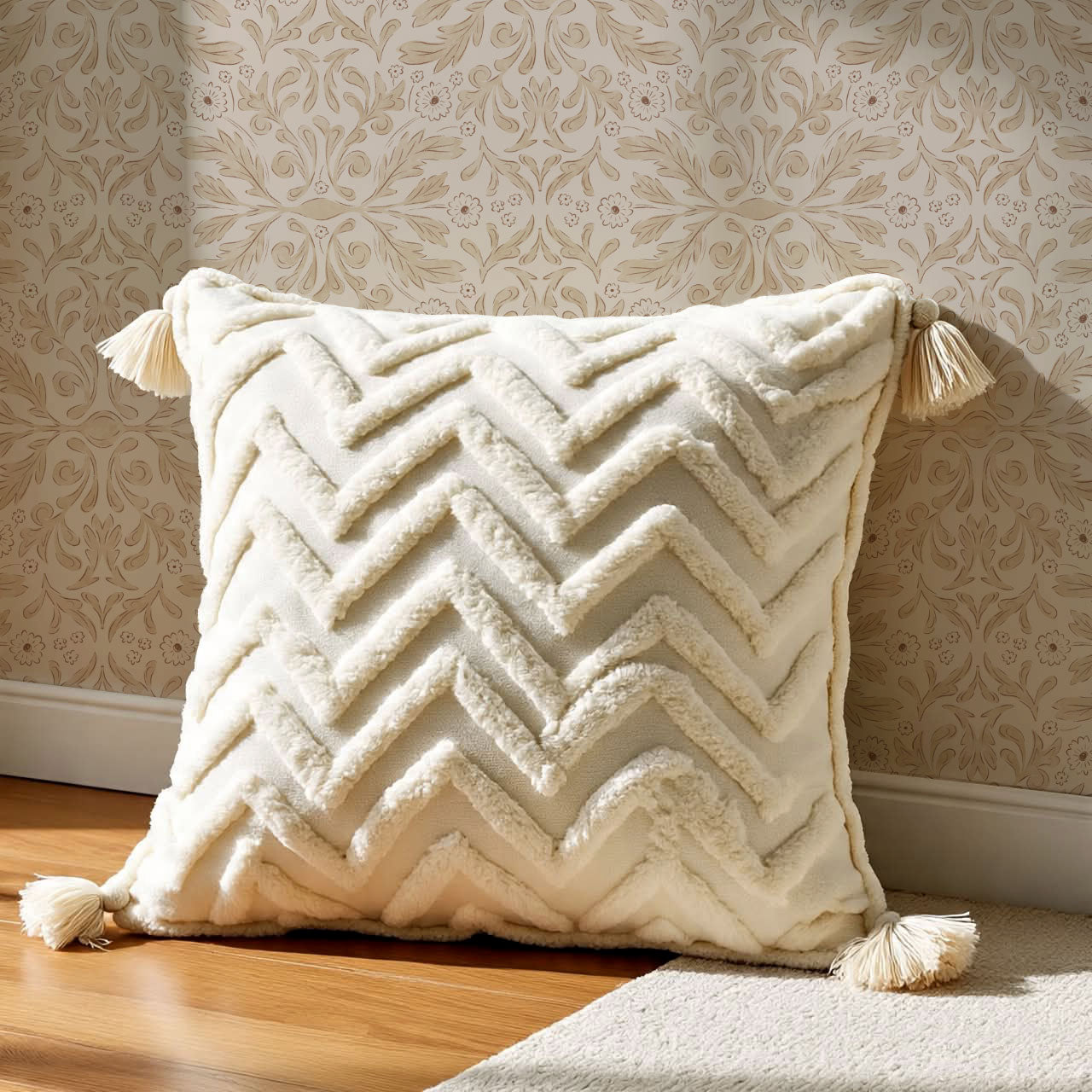 Suzette Botanicals Creamer Wallpaper