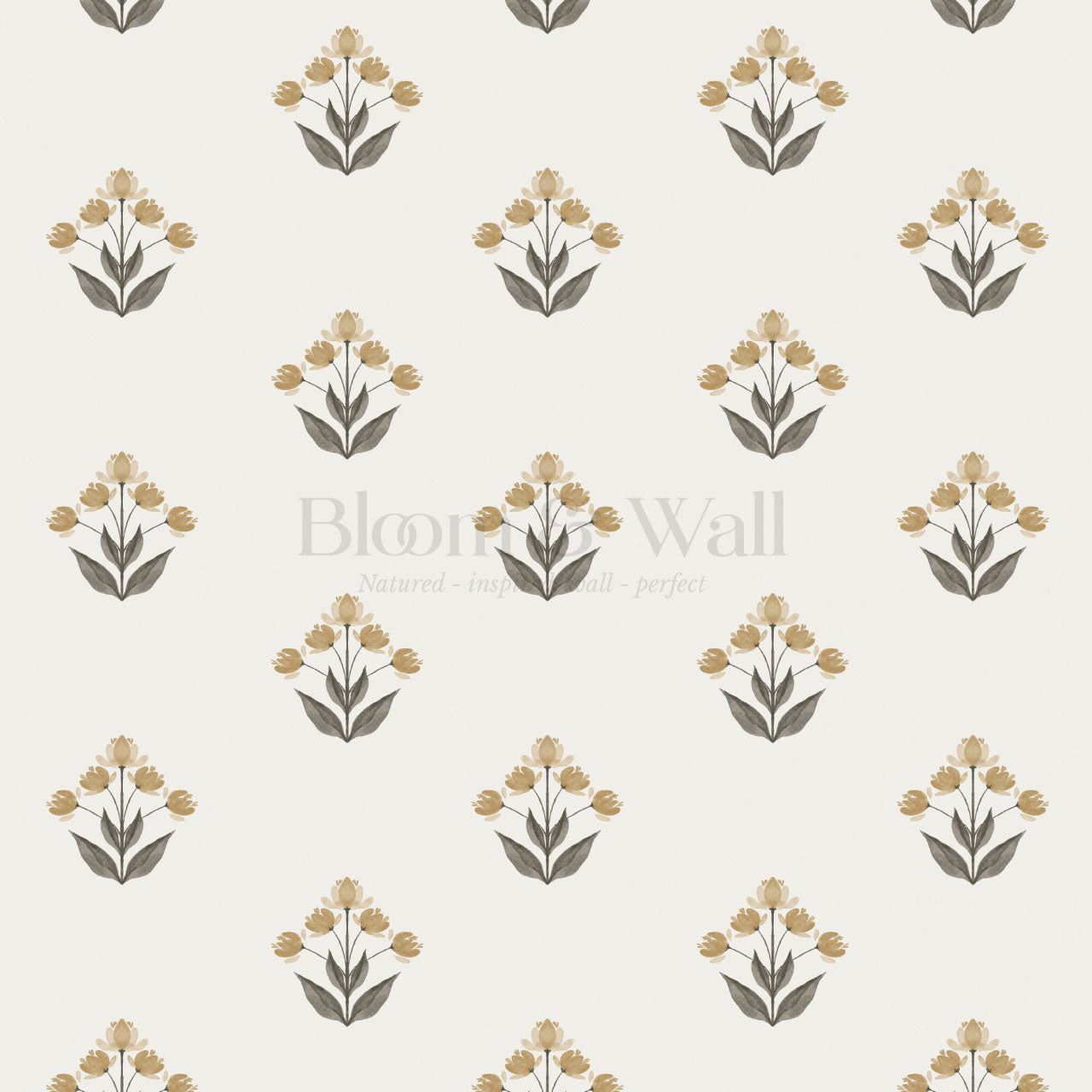 Thara Mirrored Bunch Butter Wallpaper