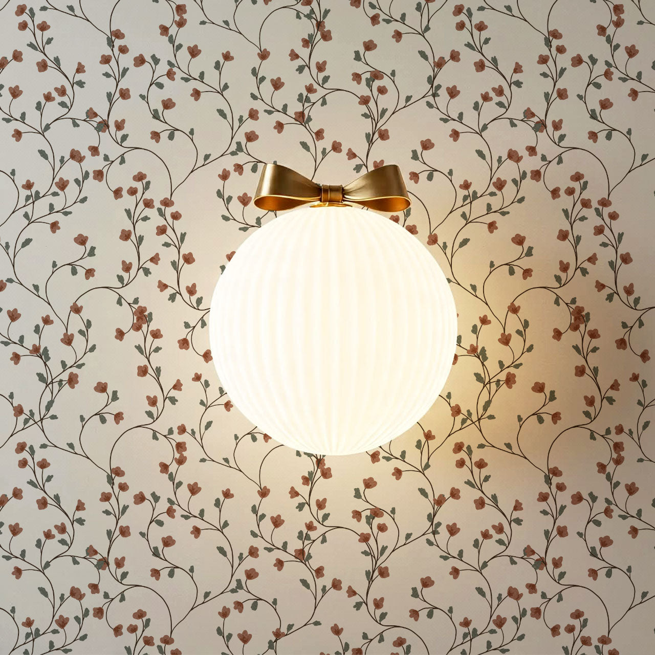 Sybille Flowering Mauve Wallpaper