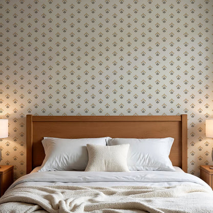 Thara Mirrored Bunch Butter Wallpaper