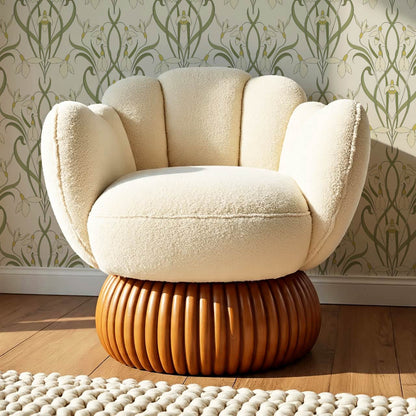 Taimi Snowdrops Cream Wallpaper
