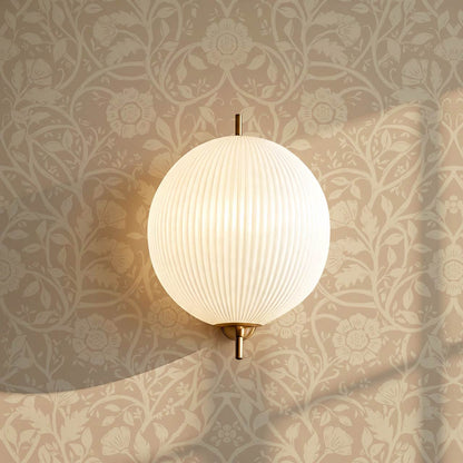 Taja Whispers in the Garden Tan Brown Wallpaper