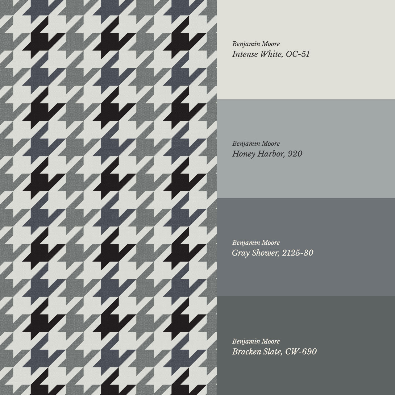 Valentina Cotswold Check Slate Wallpaper