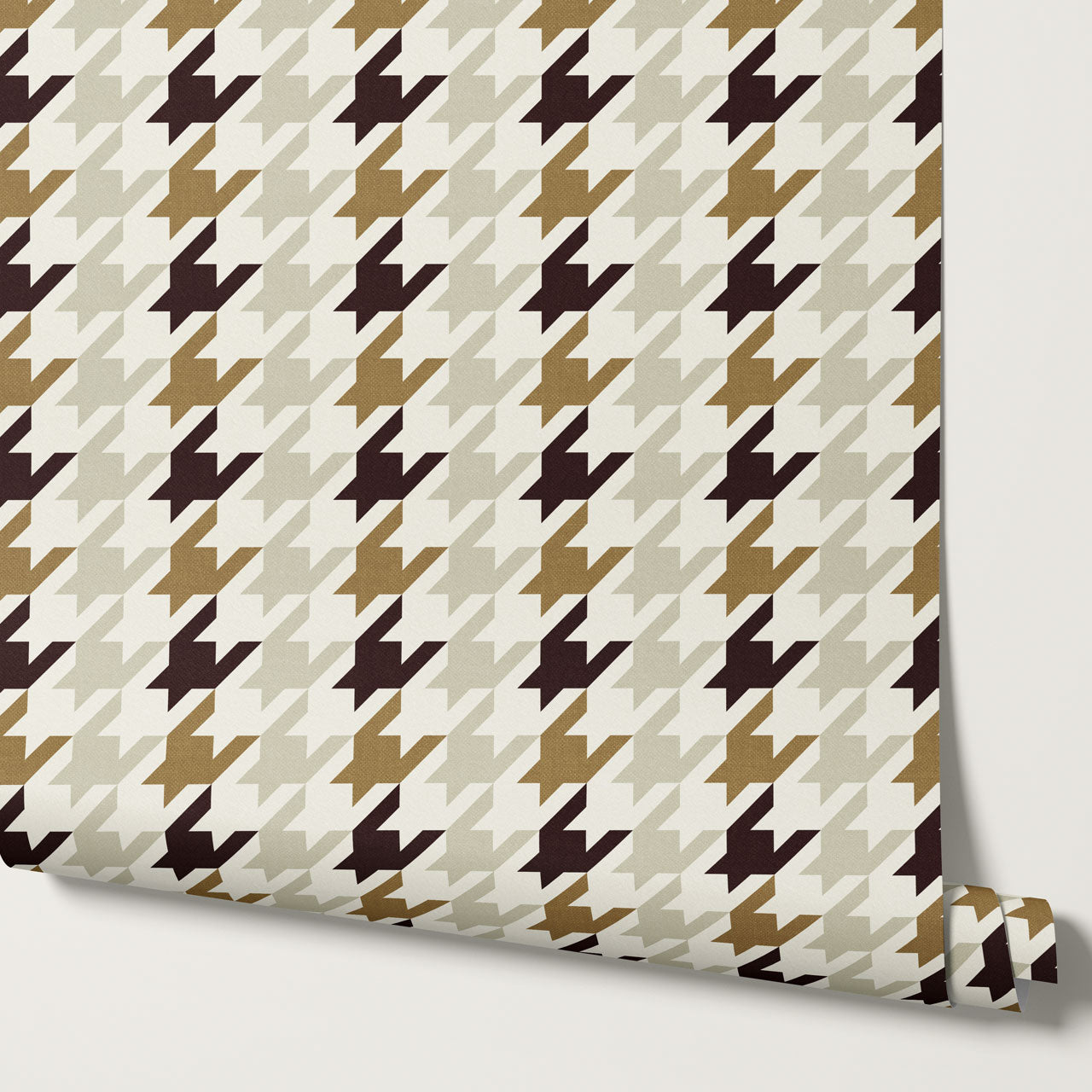 Valentina Cotswold Check Olive Wallpaper