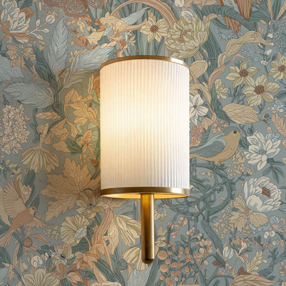 Valeria Secret Garden Sea Glass Tawny Honey Wallpaper