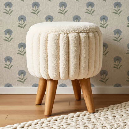 Vani Vintage Marigold French Blue Cream Wallpaper