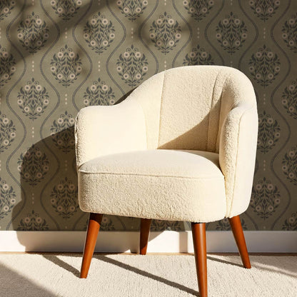 Vela Heritage Bellvine Stone Slate Wallpaper