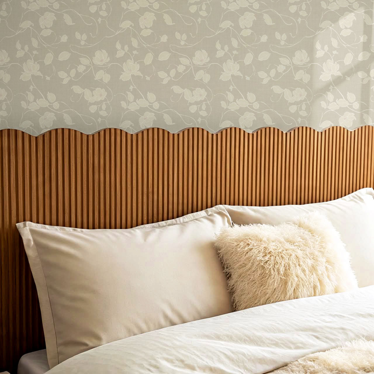 Verdantine Vines Taupe Wallpaper