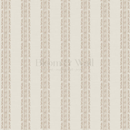 Victoria Stripe Antique Neutral Wallpaper