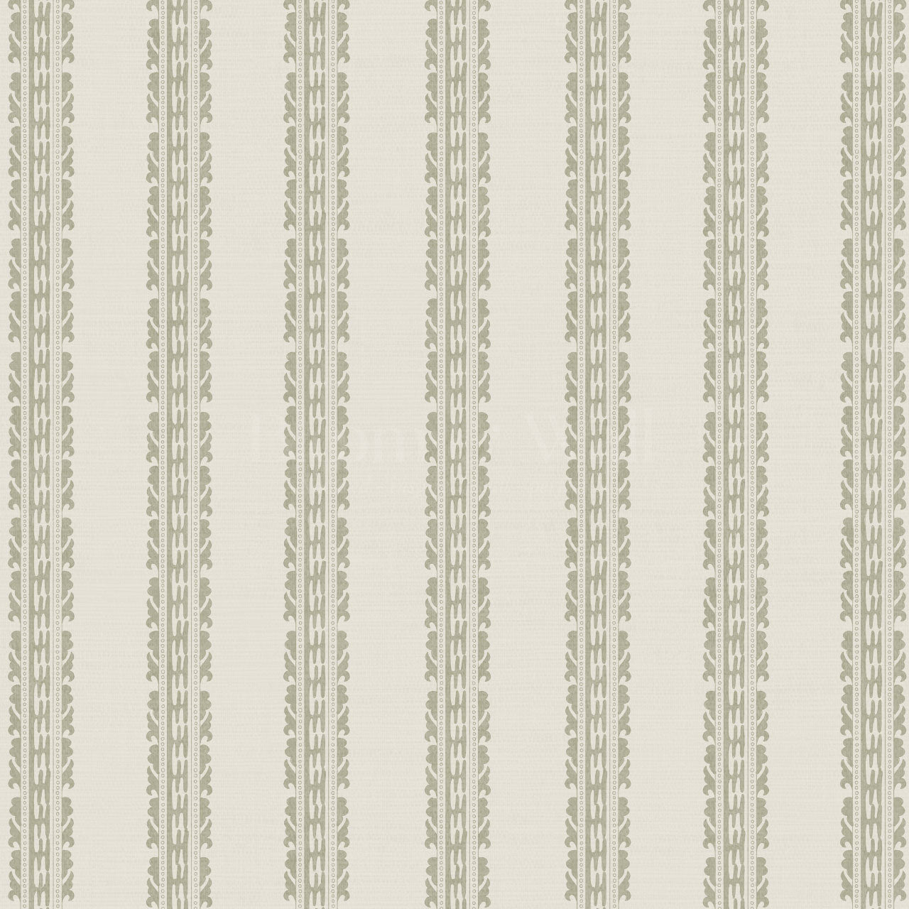 Victoria Stripe Antique Sage Wallpaper