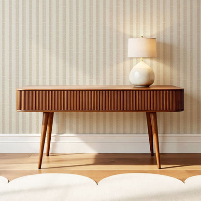 Victoria Stripe Antique Neutral Wallpaper