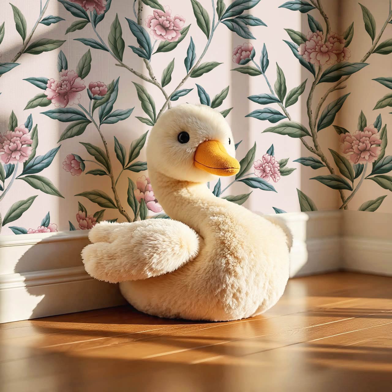 Yvette Peony Whisper Chinoiserie Blush Pink Wallpaper