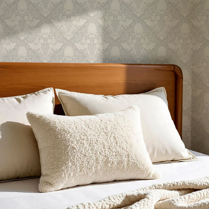Zanda Artichoke Damask Neutral Wallpaper