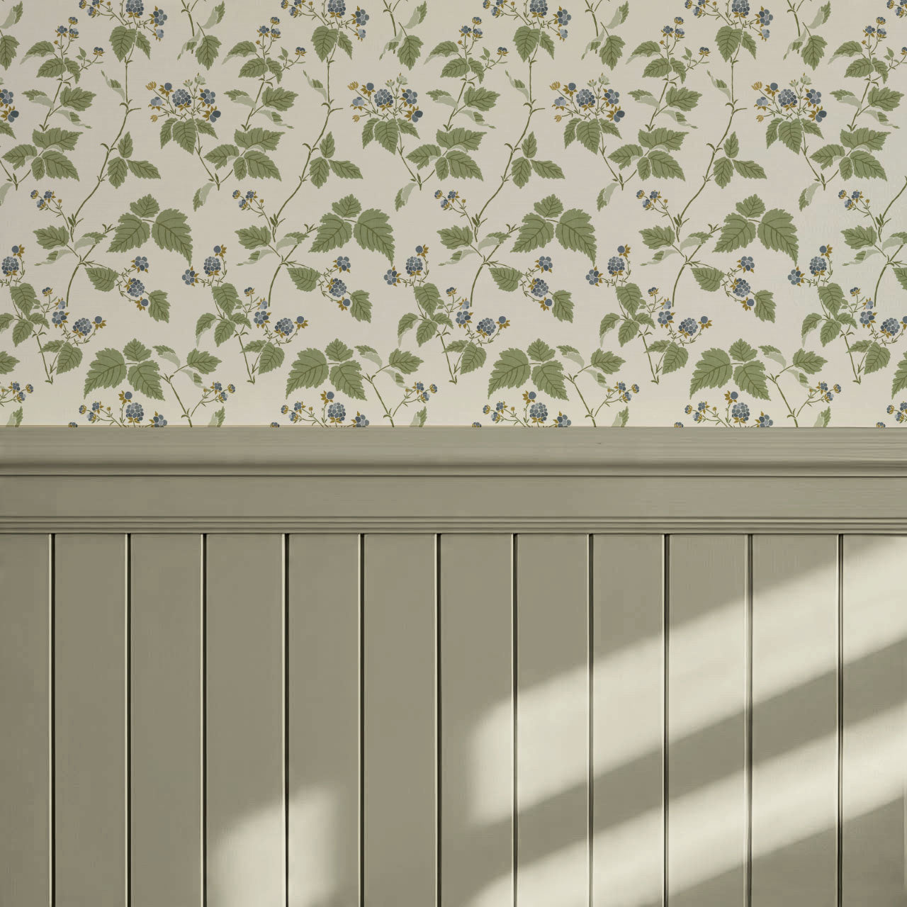 Zelda Blackberries Cream Wallpaper