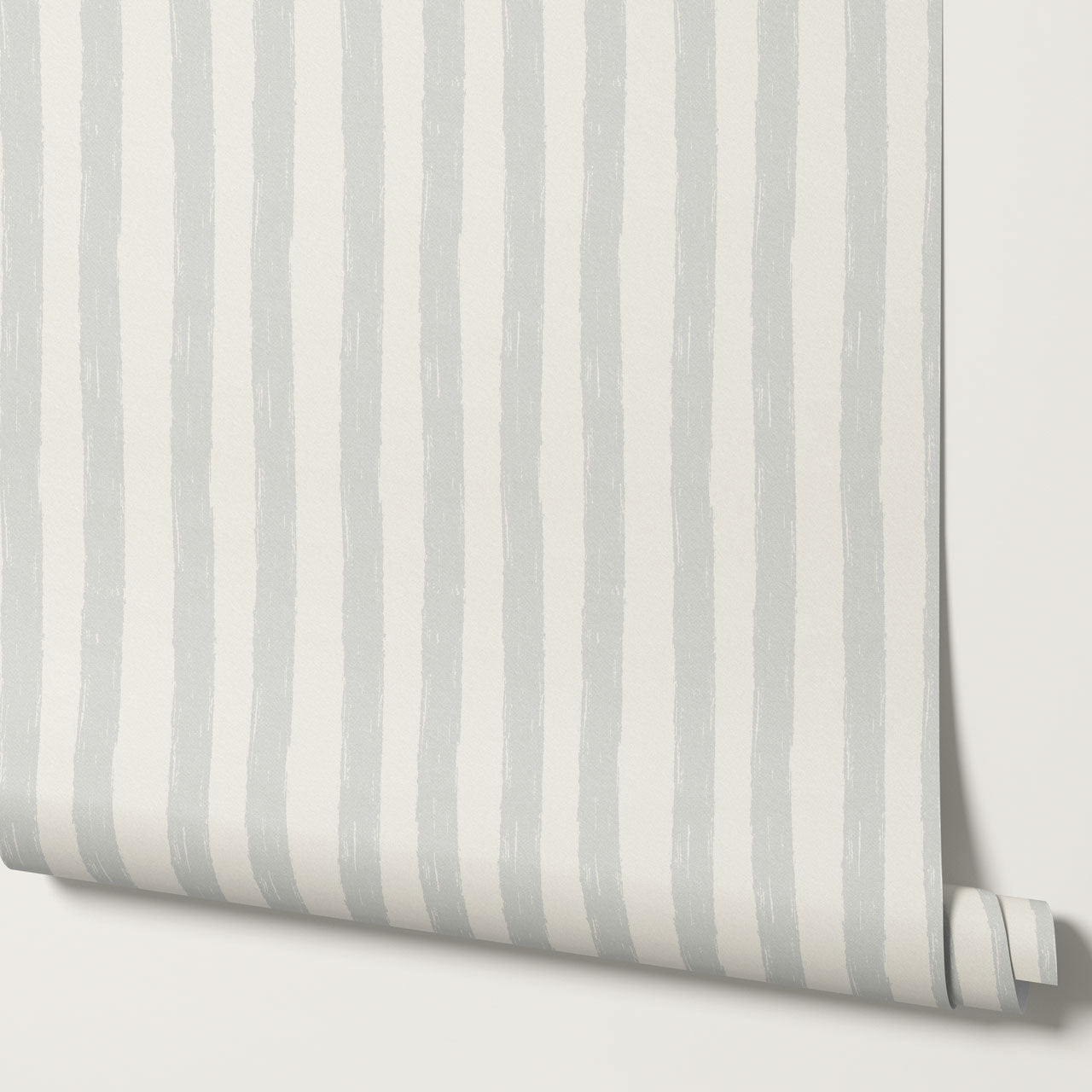 Zelda Brush Stroke Stripes Dove Cream Wallpaper
